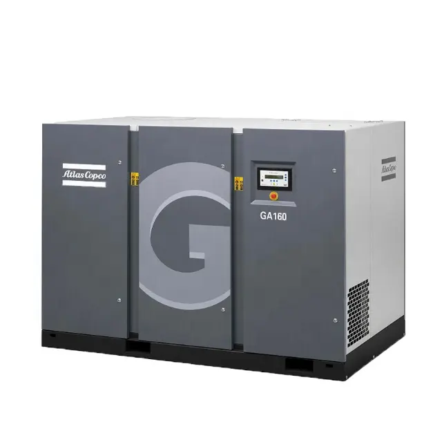 Atlas Copco G11 Integrated Atlas G11FF Screw Air Compressor 11KW Atlas 15HP Compressor With Dryer Tank Air Filter