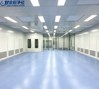 Système de salle blanche modulaire ISO 5 6 7 8 Classe 100-100000 Clé en main avec CVC, AHU, MAU pour GMP, Pharmaceutique, Hôpital, Salle d'opération