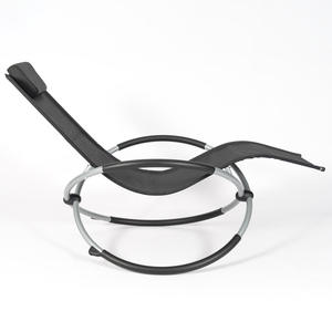 Chaise longue à bascule zéro gravité <span class=keywords><strong>de</strong></span> qualité commerciale, pratique et durable, idéale pour la plage, les pique-niques et la détente <span class=keywords><strong>sur</strong></span> le <span class=keywords><strong>balcon</strong></span> - Product Image 2