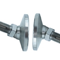 Niveau de réglage réglable en acier inoxydable haute résistance pour meubles, hôpitaux et ateliers, filetages 1/2, 5/8, 3/4, M16-M24