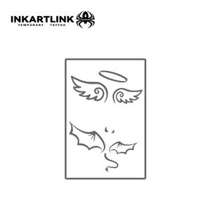 <span class=keywords><strong>Tatuajes</strong></span> de Alas de Pareja al por Mayor, Tatuaje de Larga Duración de 15 Días, Resistente al Agua, Arte Corporal con Jugo de Fruta Natural <span class=keywords><strong>para</strong></span> Hombres y Mujeres, Suministro al por Mayor - Product Image 3