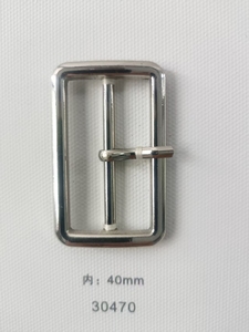 Bán buôn Kẽm hợp kim kim loại vành đai khóa da Giày Pin khóa điều chỉnh phần cứng cho hàng may mặc và túi xách - Product Image 2