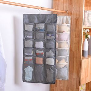Best Quality 6-Layer Over the Wall Fabric <b>Storage</b> <b>Box</b> Durable Non-Woven Hanging <b>Shelves</b> Side Mesh Pockets for Wardrobe Space - Product Image 3