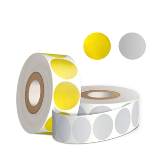 Bán buôn Scratch Off Sticker nhãn CuộN Scratch thẻ Stickers hình dạng tùy chỉnh Scratch Off Sticker in ấn - Product Image 1