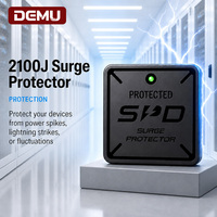 Barre d'alimentation certifiée pour rack de serveur 2U, 14 prises US PDU pour centre de données avec protection contre les surtensions 2100J, interrupteur de surcharge, ETL FCC