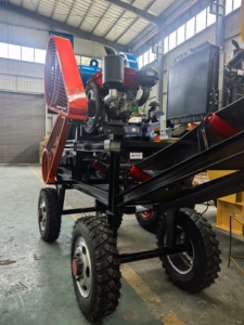 Concasseur de roche, équipement de concassage, concasseur à mâchoires diesel, concasseur mobile pour déchets de construction, concasseur à mâchoires PE250x400 - Product Image 4