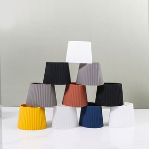 Multi-color Vertical Ridged Silicone Cup <b>Protector</b> Custom Print Heat Resistant Anti-slip Sleeve for <b>Glass</b> Coffee Water Tumbler - Product Image 1
