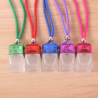 Nouveau parfum mat de voiture, diffuseur d'air, corde de suspension, bouteille de parfum pour gommage, 8ml