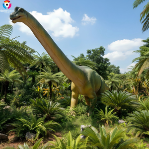 Modèle d'apatosaure animatronique de haute technologie, taille personnalisable, pour la décoration de parcs d'aventure, jardins et places publiques en extérieur - Product Image 1