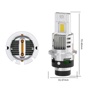 ADT D2 D4LEDヘッドライト対応HIDバラストスタビライザー6000Kホワイトd2S d2R d4S d4R LED 80W - Product Image 4