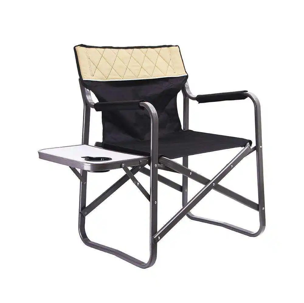 Director Camping Chair Manufacturer Outdoor Beach Iron Aluminum 600D Folding Water Wheels Beach Chair Back Pack Beach Chairs