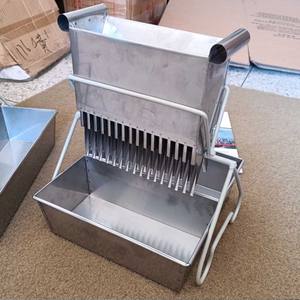 अच्छी गुणवत्ता खनन मशीनरी स्टेनलेस स्टील नाला नमूना विभक्त चौड़ाई 5mm/7.5mm/15mm नाला पारखी - Product Image 3