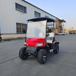 Voiture de <span class=keywords><strong>golf</strong></span> électrique compacte chinoise tout-terrain 2 places avec batterie au lithium et support de sac - Product Image 1