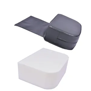 PU Leather Cover Soft Sponge Barber Shop Stylish Salon Chair Child Booster Seat Heightening Cushion