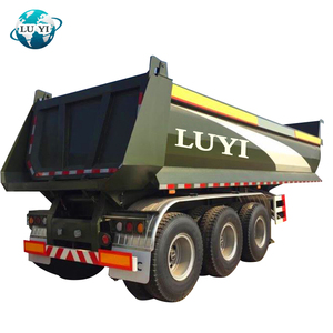 45 Cubic Meter U Shape 70 Ton Tri-axle <strong>Box</strong> Tipper Truck Semi <strong>Trailer</strong> <strong>Used</strong> <strong>for</strong> <strong>Sale</strong> Germany - Product Image 3