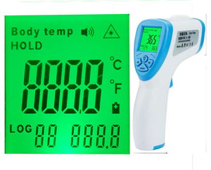 Tùy chỉnh hình LCD hiển thị kỹ thuật số trọng lượng quy mô LCD hành lý quy mô với 4 chữ số 7 đoạn LCD hiển thị để Nhiệt kế ẩm kế - Product Image 3