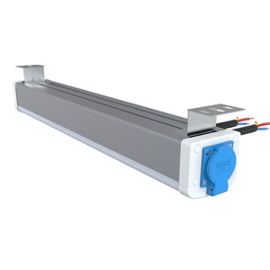 Luz de Emergencia Tri-Proof de 40W LED Blanca con Tira de Aluminio y Plástico para Torres de Turbinas Eólicas y Salas de Distribución de Energía - Product Image 1