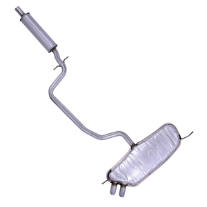 Fabricante al por mayor silenciador de bajo precio tubos de escape para Volkswagen Touran coche nuevo silenciador de sistema de escape de acero inoxidable - Product Image 1