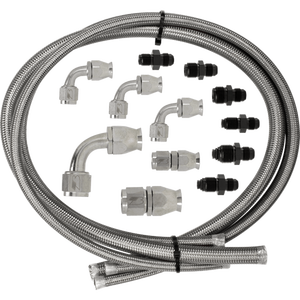 Tuyaux <span class=keywords><strong>de</strong></span> frein automatique Caoutchouc hydraulique Fil d'acier inoxydable Tressé Nylon PTFE Flexible Transmission Ligne <span class=keywords><strong>de</strong></span> frein Tuyaux <span class=keywords><strong>de</strong></span> tuyau pour l'alimentation - Product Image 3