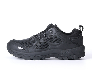 Chaussures tactiques d'entraînement sportives d'été DFE01 pour l'extérieur avec empeigne en maille respirante et système de laçage rapide à verrouillage/déverrouillage - Product Image 2