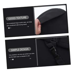 Funda Protectora de Neopreno para Snowboard, para Viajes al Aire Libre en Invierno, para Tablas de Snowboard de 140-160 cm, Bolsa de Poliéster para Snowboard - Product Image 5