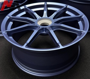 Jantes forgées MN pour Porsche <span class=keywords><strong>911</strong></span> 918 Spyder <span class=keywords><strong>GT2</strong></span> GT3 <span class=keywords><strong>RS</strong></span> GT4RS Jantes en magnésium à verrouillage central - Product Image 5
