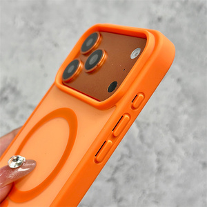 Coque de téléphone magnétique antichoc en PC rigide mat effet acrylique givré pour <span class=keywords><strong>iPhone</strong></span> 18 Pro Max 17 15 14 13 12 11 <span class=keywords><strong>XR</strong></span> 7 8 Plus - Product Image 4