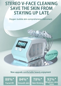 Máquina Facial Portátil Multifuncional 8 en 1 de Hidrodermoabrasión con Agua e Hidrooxígeno - Product Image 3