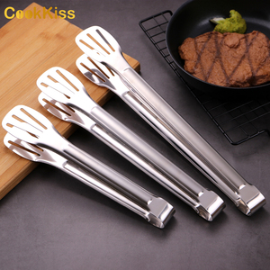 Pinces de cuisine en acier inoxydable pour barbecue, pinces à servir - Product Image 2