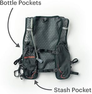 Mochila de Hidratación Táctica Impermeable Unisex para Exteriores con Bolsa de Agua, Chaleco de Hidratación para Correr por Senderos, Muestra Gratuita - Product Image 2
