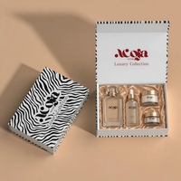 Boîte en carton rigide magnétique personnalisée 2026 pour coffret cadeau de soins de la peau, parfums et sérums – Emballage cosmétique de luxe recyclable et écologique