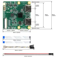 Module convertisseur HDMI vers CSI-2 avec sortie HDMI en boucle, prend en charge la sortie audio I2S pour Raspberry Pi 5B/4B//3B/Zero/CM5/CM
