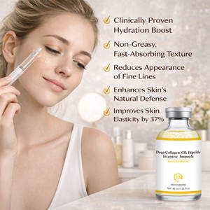 Ampoule de collagène profond de haute qualité, peptide de soie, anti-rides, lissage des ridules, fermeté et élasticité de la peau, essence. - Product Image 6