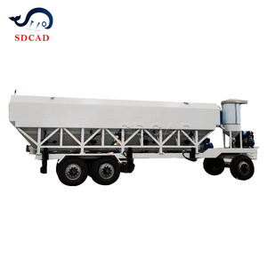 सस्ते मूल्य मोबाइल कंटेनर क्षैतिज सीमेंट सिलो 100 टन बड़े आकार के क्षैतिज सीमेंट सिलो - Product Image 6