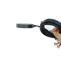 Antenne Circulaire Omnidirectionnelle Haute Performance Personnalisable, Étanche IP67, Montage Adhésif, GPS GNSS LTE 4G, Antenne Combinée 2 en 1