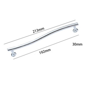 Customized Zinc Door Handles for Kitchen <strong>Drawers</strong> Cupboards Wardrobes and Dressers Furniture Handle for Bedroom &amp; Villa Use - Product Image 4