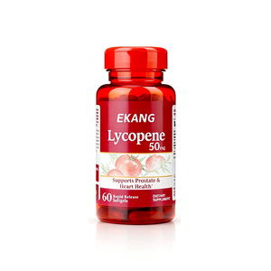 Cápsulas de Licopeno en Gel Suave, Suplemento Dietético, Favorece la Salud de la Próstata y el Corazón, Fábrica OEM/GMP - Product Image 1