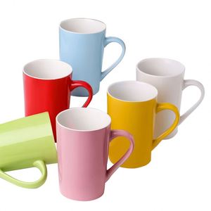Envío Gratis, Prensa Térmica para Tazas, Tazas de Cerámica Nórdicas Pequeñas a Bajo Precio, Taza Individual con Letras Divertidas - Product Image 2