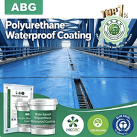 Revêtement imperméable en polyuréthane 2K avec peinture liquide en caoutchouc résistant à l'abrasion pour le sol de garage
