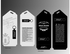 FX Disposable Custom Paper <b>Bottle</b> Neck Hang Tags Wine Beverage Price Tags Eco-friendly Recyclable - Product Image 4