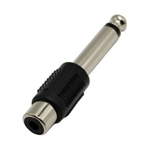 Adaptador <span class=keywords><strong>Mono</strong></span> de <span class=keywords><strong>6.35</strong></span> mm Macho a <span class=keywords><strong>RCA</strong></span> Hembra, Conector de 2 Polos de <span class=keywords><strong>6.35</strong></span>, Conector Hembra <span class=keywords><strong>RCA</strong></span>, Conector <span class=keywords><strong>Mono</strong></span> de <span class=keywords><strong>6.35</strong></span> Macho a Hembra <span class=keywords><strong>RCA</strong></span> - Product Image 1