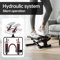 Mini stepper antidérapant avec pédales, capacité maximale 120 kg, affichage numérique et cordes