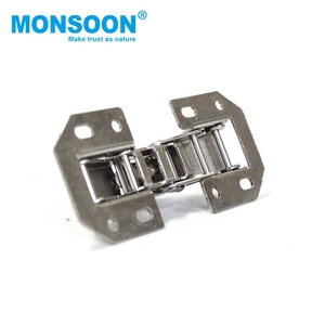 Accessoires <span class=keywords><strong>de</strong></span> placard en forme <span class=keywords><strong>de</strong></span> <span class=keywords><strong>pont</strong></span> en tôle d'acier galvanisée charnière <span class=keywords><strong>de</strong></span> grenouille en forme <span class=keywords><strong>de</strong></span> <span class=keywords><strong>pont</strong></span> robuste pour armoires - Product Image 3