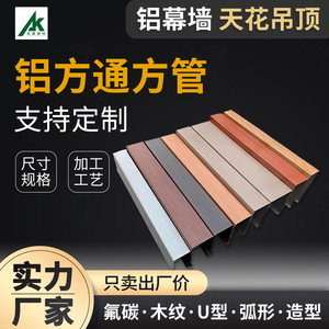 Profils en aluminium en forme de U, grain de bois, pour décorations, série 6000, T351, T851, traitement par pliage - Product Image 2