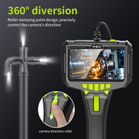 Boroscope industriel HD P90, étanche IP67, écran 50 pouces, éclairage LED, outil d'inspection de pipeline
