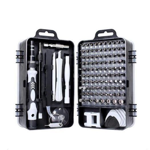 Professional Mini Electronic Watch Mobile Phone Repair 115 In 1 Magnetic Screwdriver Bit Tool Set Precision Screwdriver Set