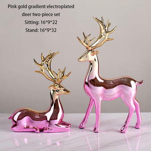 Usine lumière luxe <span class=keywords><strong>scandinave</strong></span> mode or placage <span class=keywords><strong>orignal</strong></span> salon décorations pour la maison petits ornements - Product Image 3