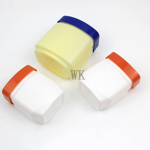 เกรดอาหารคอนเท<span class=keywords><strong>น</strong></span>เนอร์ขัดผิว 100g 200g 400g Frosted พลาสติกสีขาวใสขัดผิวกายเครื่อง<span class=keywords><strong>ส</strong></span>ําอางค์ Cram Jar - Product Image 5