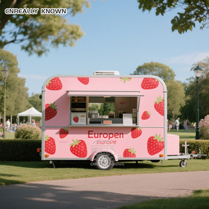 OEM Mobile Vending Trailer USA Food Truck with Full Kitchen - Product Image 2