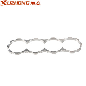 Xuzhong ฝาครอบปกป้องเครื่องยนต์อลูมิเนียมสำหรับ Honda Civic D16 D15 D16Z6สีเงิน - Product Image 1